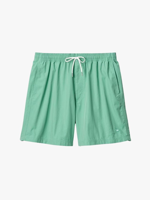 Image may contain Clothing Shorts Skirt and Swimming Trunks