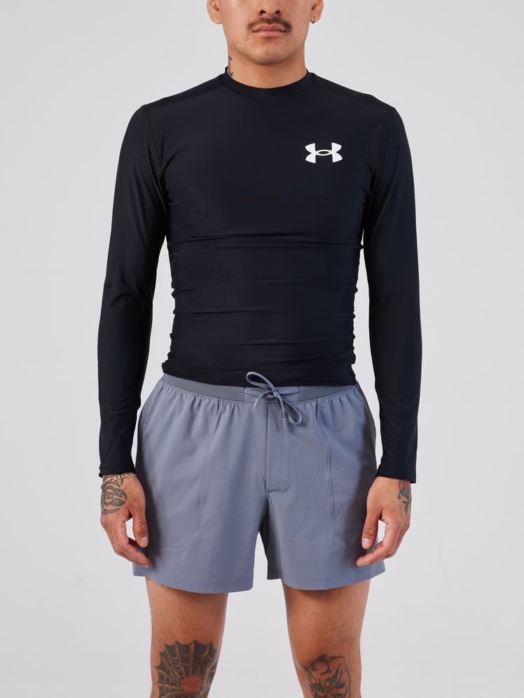 Image may contain: Clothing, Long Sleeve, Sleeve, Shorts, Adult, and Person