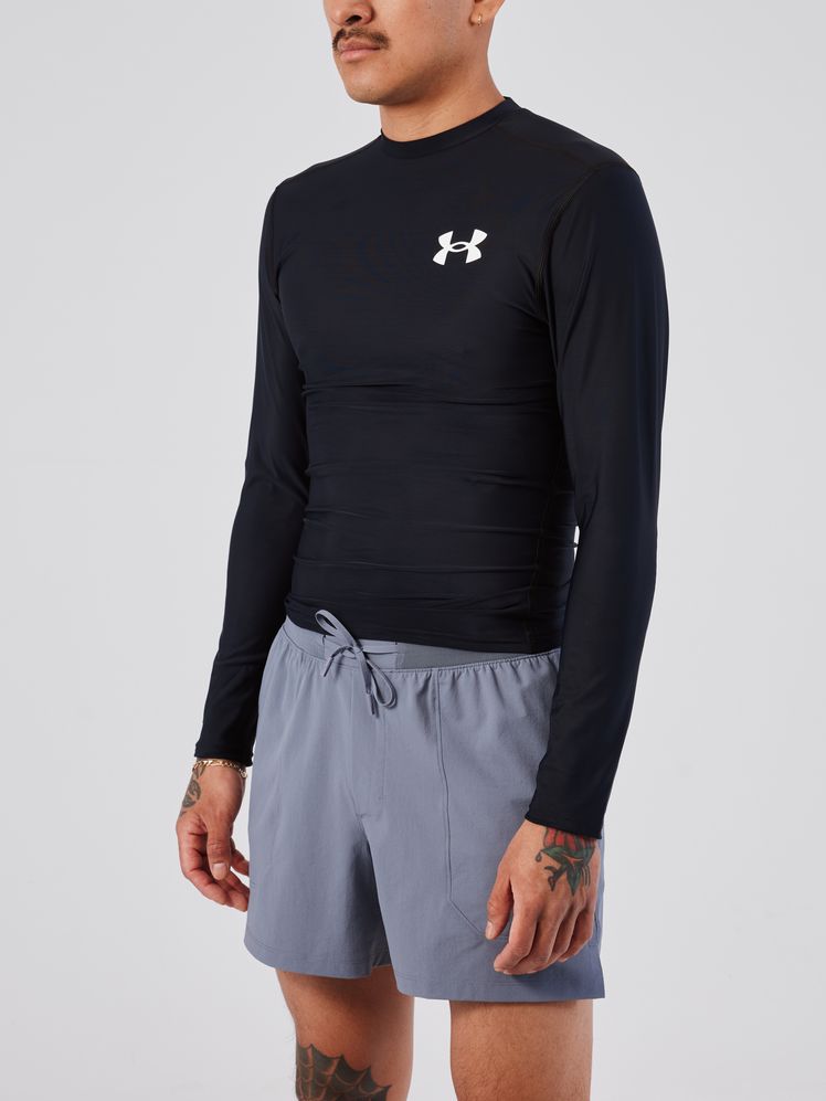 Image may contain: Clothing, Long Sleeve, Sleeve, Shorts, Adult, and Person