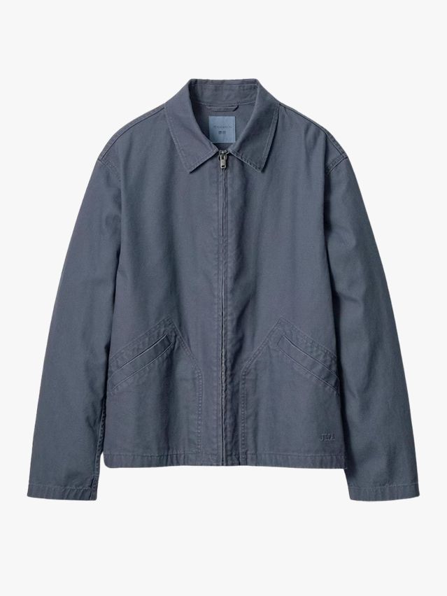 Image may contain Clothing Coat Jacket Long Sleeve Sleeve Blazer and Pants