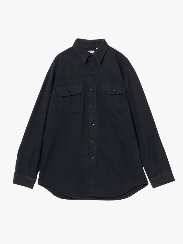 Image may contain: Clothing, Long Sleeve, Sleeve, Shirt, Pants, and Coat