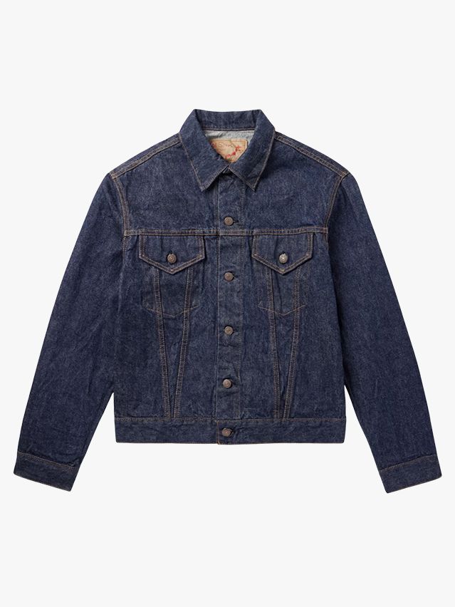 Image may contain: Clothing, Pants, Coat, Jacket, Jeans, Long Sleeve, and Sleeve