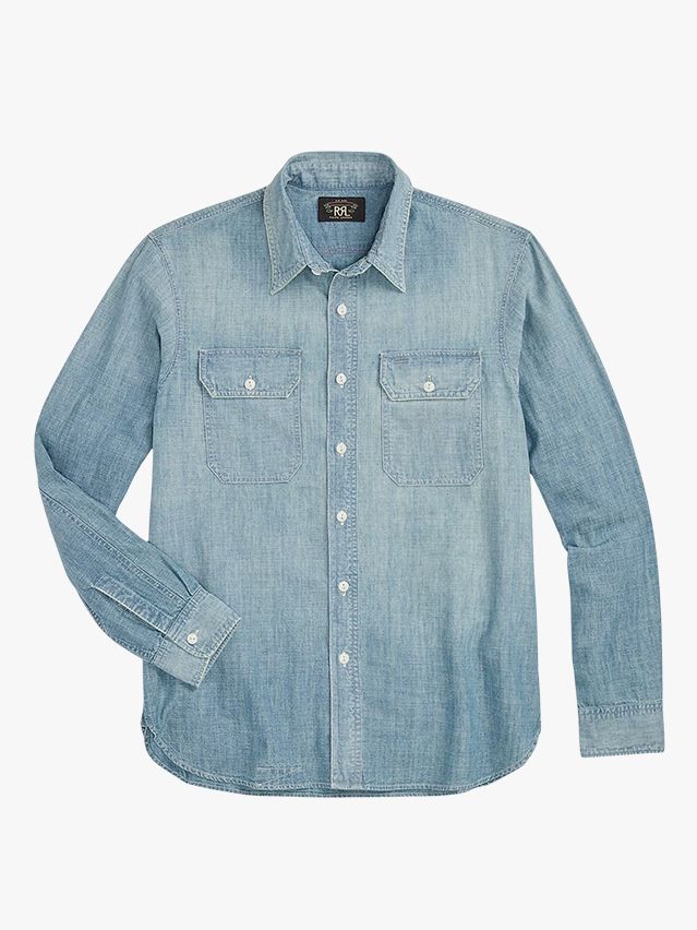 Image may contain: Clothing, Pants, Long Sleeve, Sleeve, Jeans, Shirt, and Coat