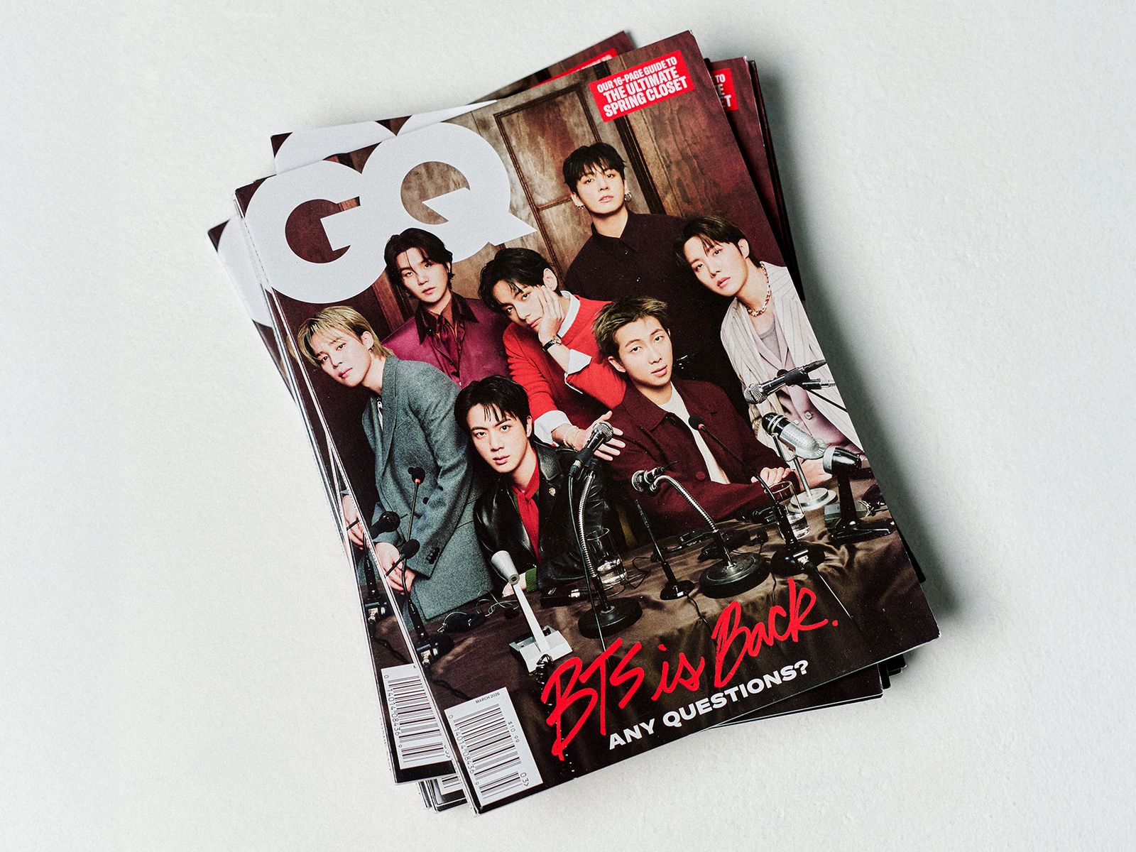 GQ Bulks Up the Print Issue