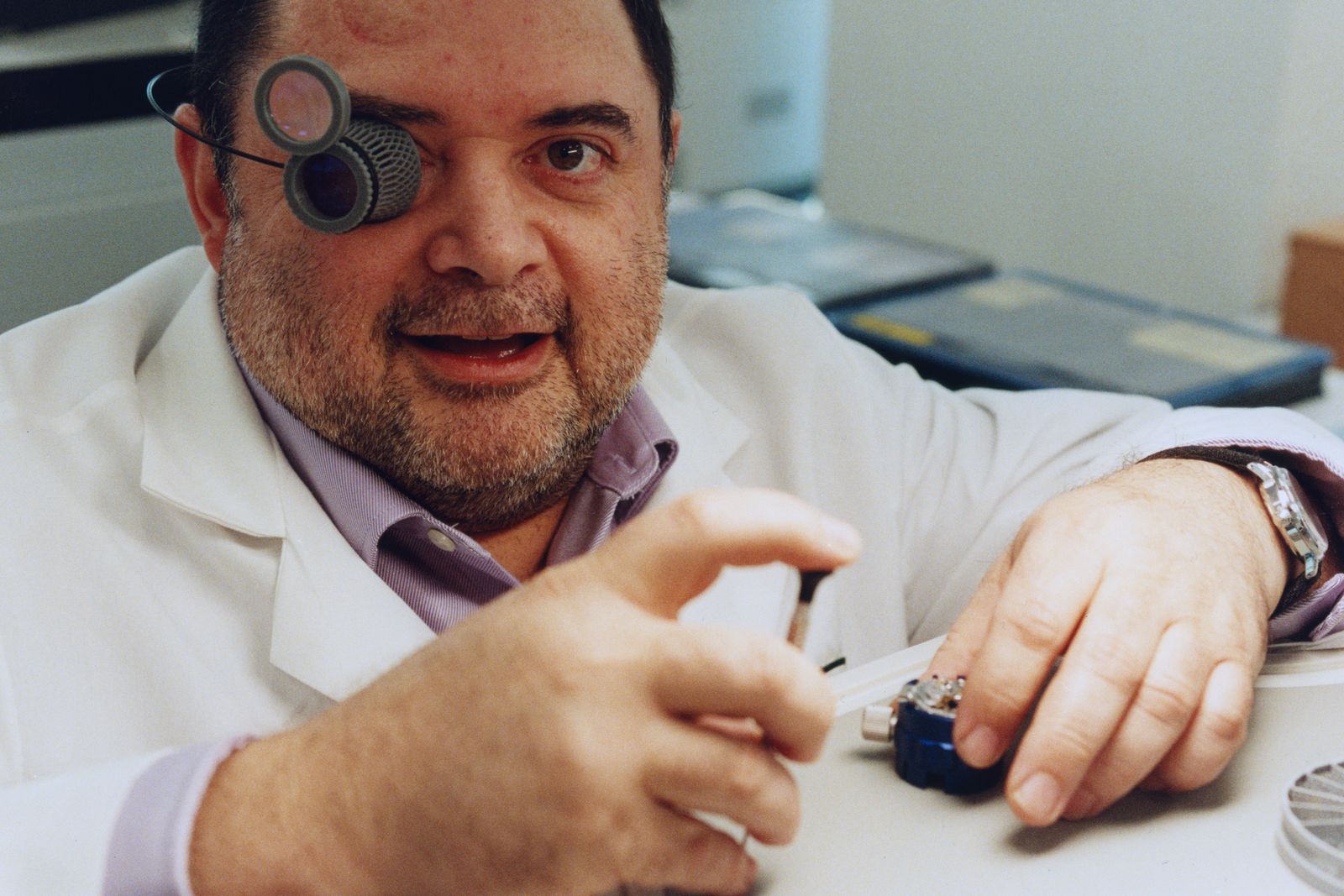 Image may contain Andrew Solomon Adult Person Body Part Finger Hand Head Face Photography and Portrait