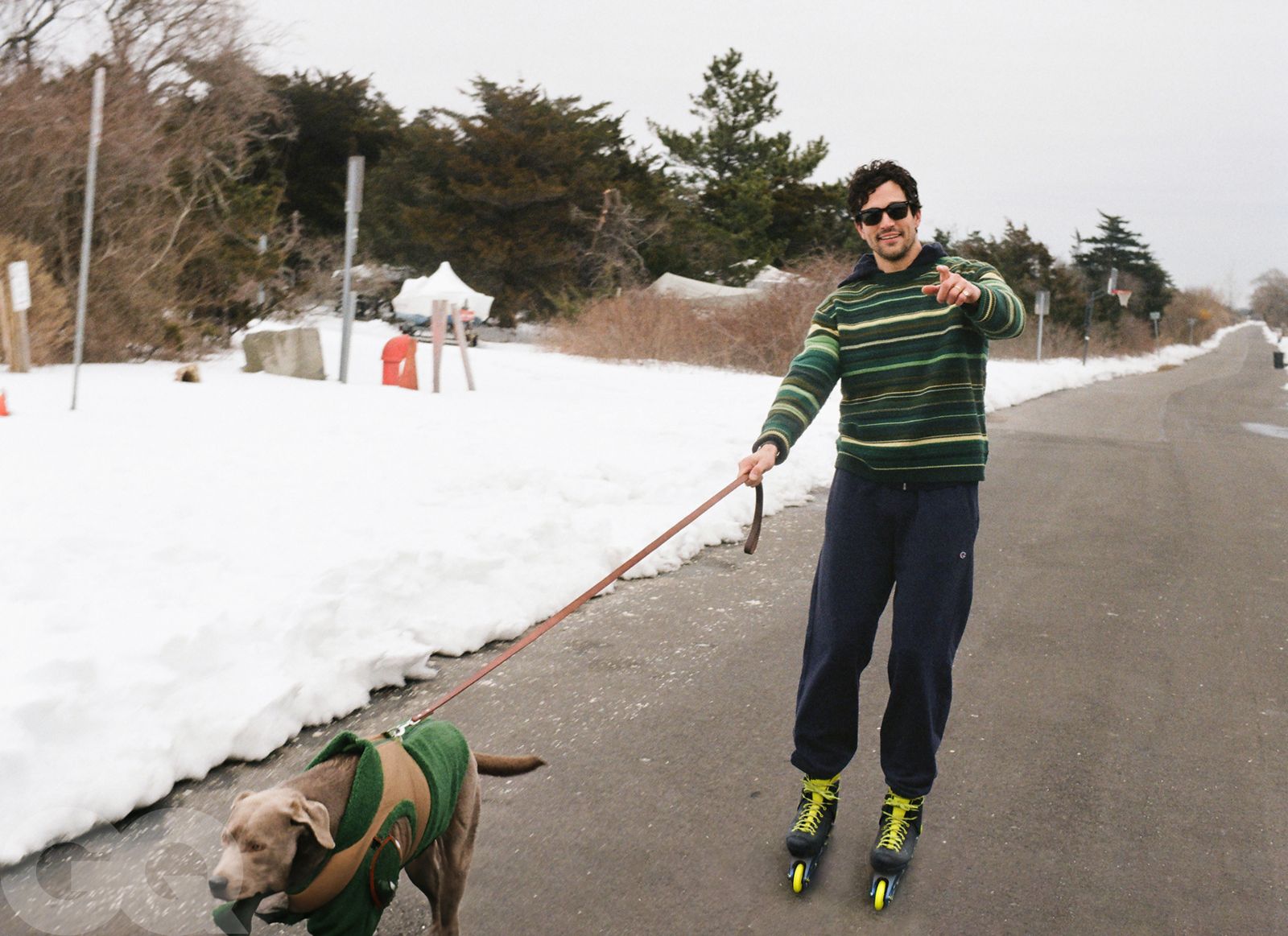 Image may contain Person Animal Canine Dog Mammal and Pet