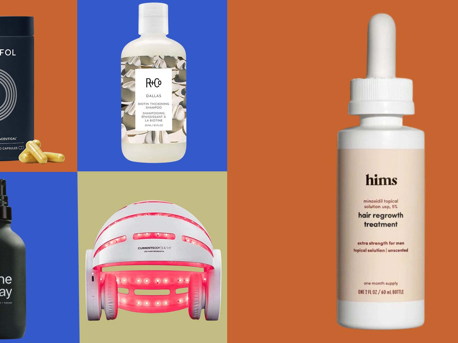 The Best Hair Growth Products Will Turn Your Dome Into a Chia Pet