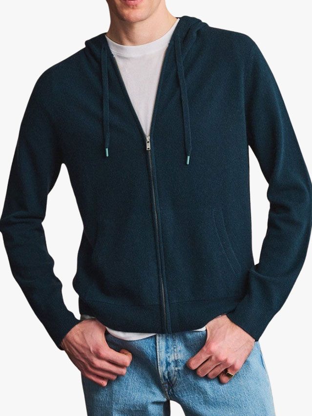 Image may contain: Clothing, Fleece, Knitwear, Sweater, Sweatshirt, and Hoodie