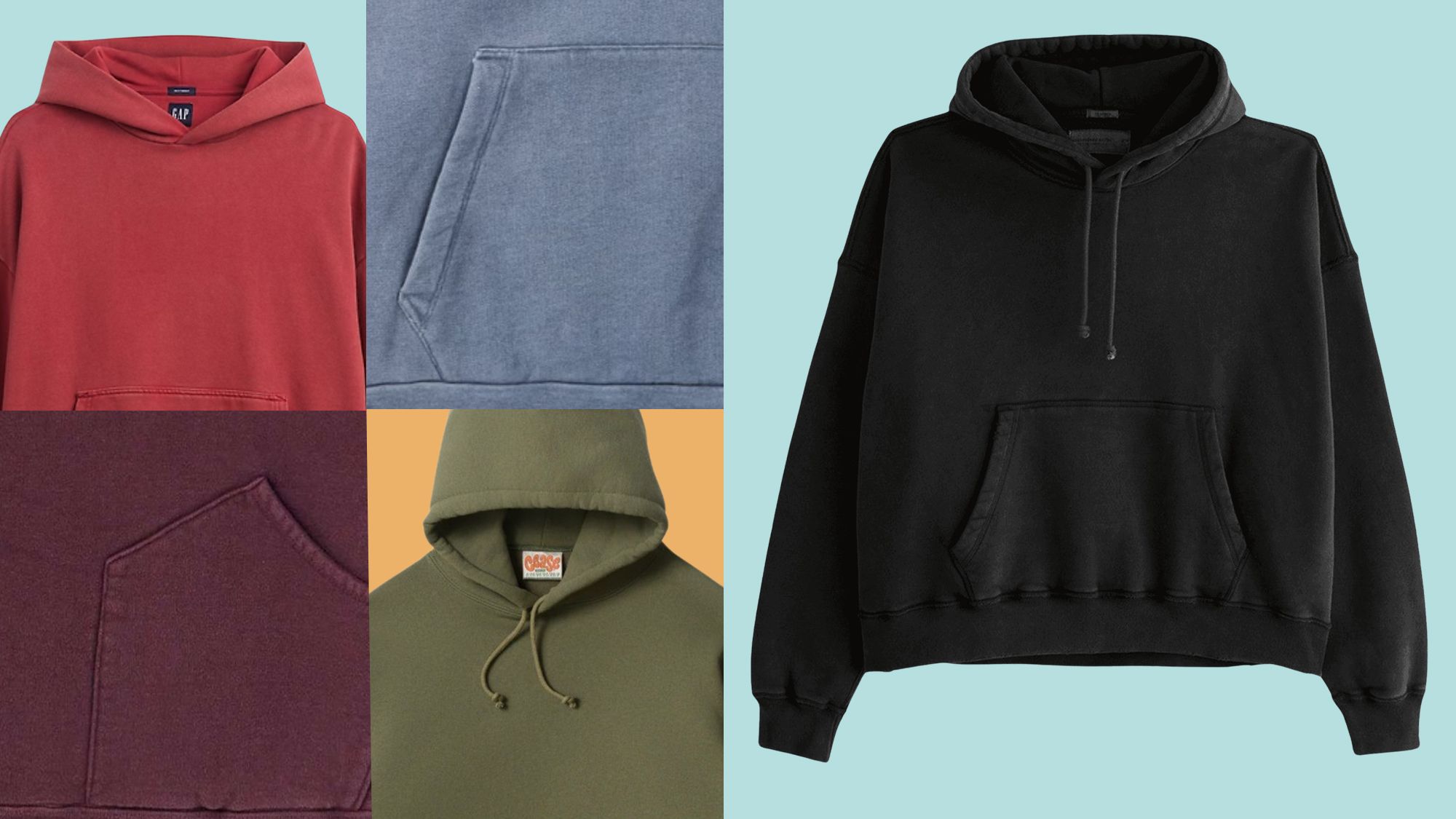 Image may contain Clothing Knitwear Sweater Sweatshirt Hoodie Fleece Coat Jacket and Hood