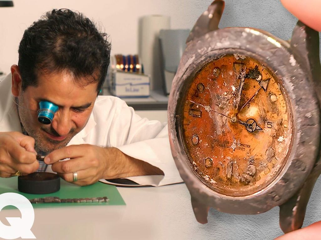 How a Watch Repair Expert Saved a Destroyed Rolex