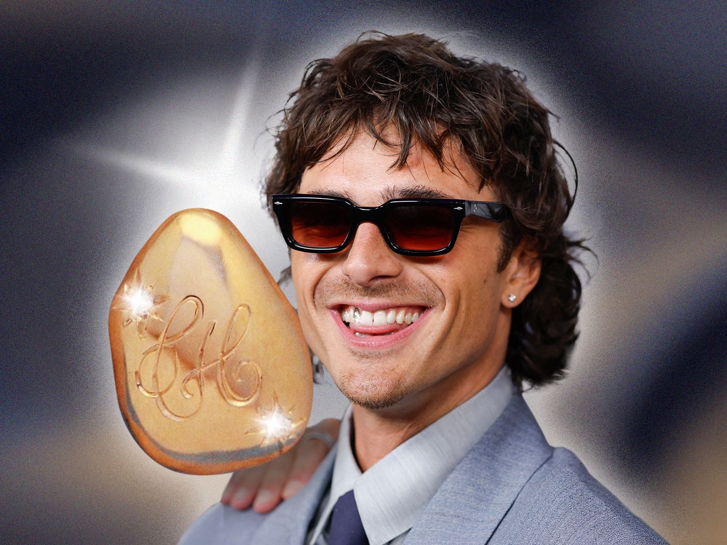 Jacob Elordi Commissioned a Custom Gold Tooth in Honor of Cathy and Heathcliff