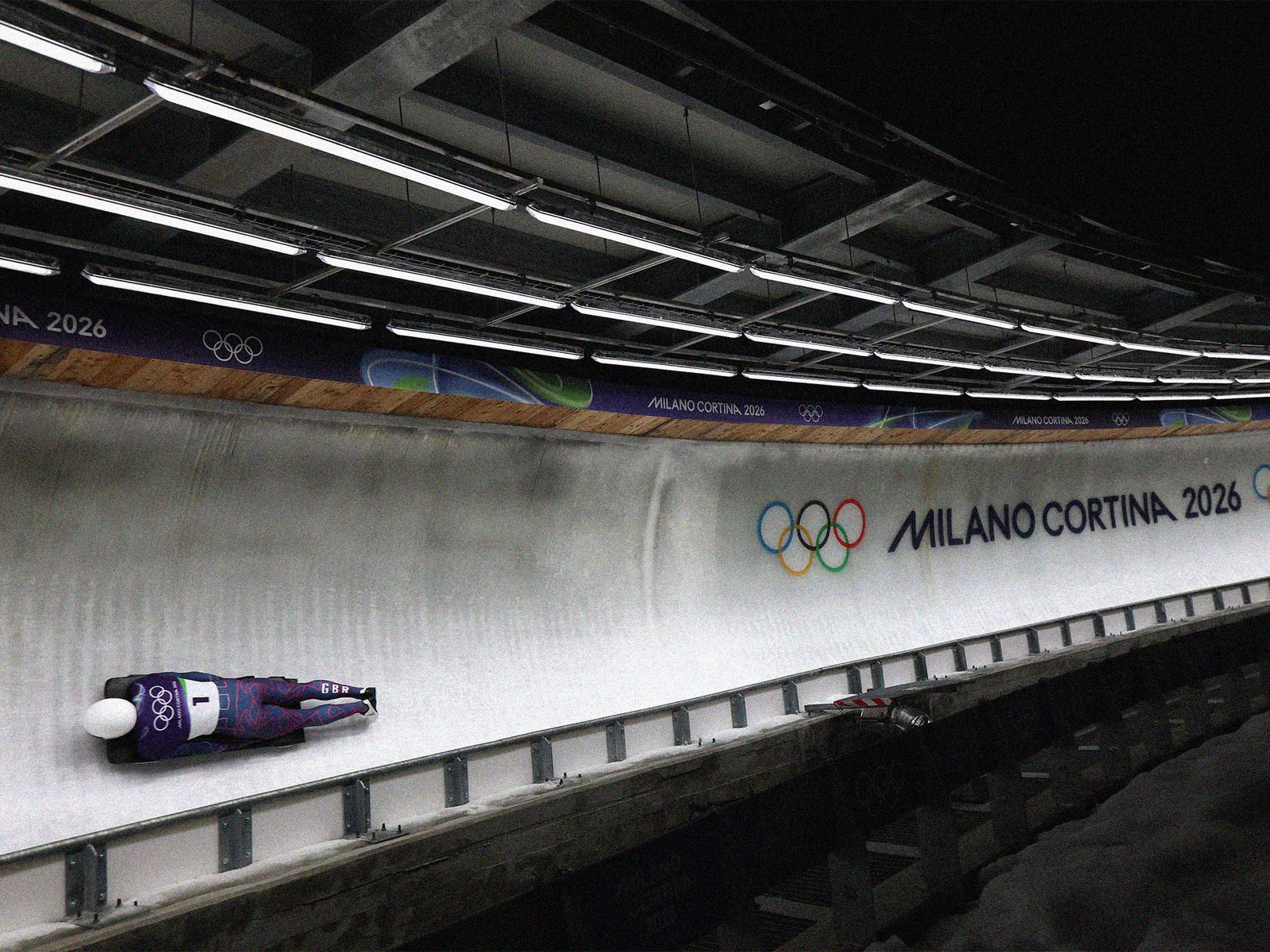 Image may contain Sled Bobsled and Person