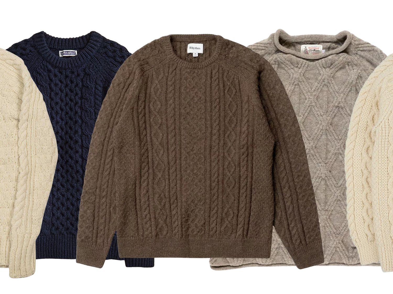 Fisherman Sweaters Fear No Trendy Headwinds