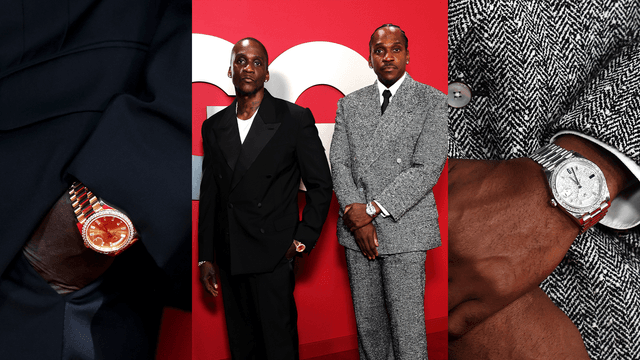 Clipse Wore Dueling Outrageous Rolex Day-Dates