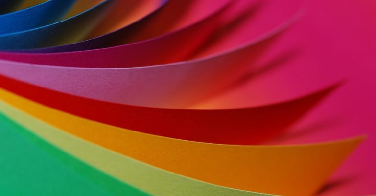 Colors - Close Up Photography of Different Type of Colors of Paper